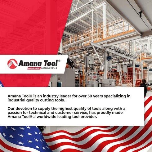 Amana Tool Solid Carbide Spektra Extreme Tool Life Spiral Plunge Router Bit Down-Cut, 46237-K