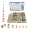 wwsurpluses 420 Pcs Metric & SAE Rivet Nut Kit, Carbon Steel Rivnut Kit,