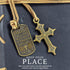 Divinity Boutique Journal, Man of God with Black Cross Charm, Cross Black (22880)