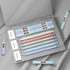 Mr. Pen Pastel Mechanical Pencil Set, 6 Pack, 0.5 & 0.7mm, Aesthetic Cute Pencils with Lead Refills & Erasers