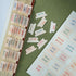 DiverseBee Laminated Bible Tabs, Large Print Easy to Apply Bible Index Tabs for Old and New Testament, 72 Tabs
