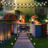 VIOYOUNS 2Pack Replacement(5.5x3) Mini Solar Lantern Lights Replacement - Garden Decor Outdoor Lighting Decorative