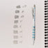 Pentel C257BPHB6 Super Hi-Polymer Lead Refills, 0.5mm, 0.7mm, HB, Black, 30/Tube, 6 Tubes
