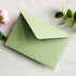 PONATIA 50 PCS/Pack Sage Green A7 Envelopes, 5.35 x 7.5'' for 5 x 7'' Wedding Invitation Cards, Graduation Invite,