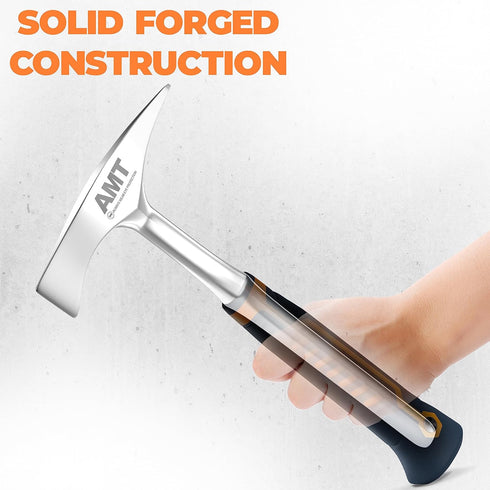 AMERICAN MUTT TOOLS 14 oz Welding Chipping Hammer, Slag Hammer, Chipping Hammer for Welders