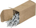 #8 x 3/4" Zinc Plated Steel Hex Washer Head Self-Drilling Tek Screw, Box of 100 for Sheet Metal
