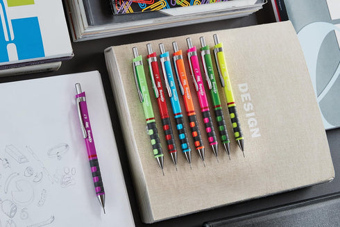 rOtring Tikky Mechanical Pencil, HB, 0.7 mm, Light Blue