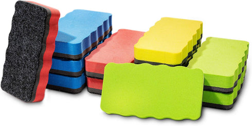 Magnetic White Board Eraser, 4 1/2” x 2 1/2” x 0.8” Erasers for Dry-Eraser Boards, Perfect for School, Home, Office