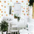 RoomMates RMK4583SCS (Pack 4) Sweet Peaches Peel and Stick Wall Decals, Peach, Orange, Yellow, Green