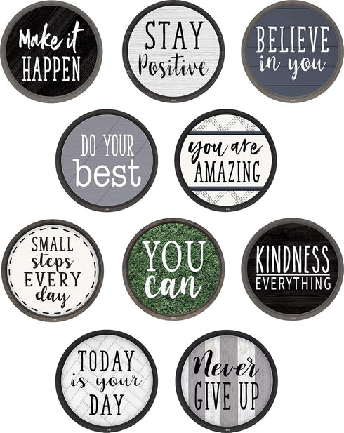 Teacher Modern Farmhouse Positive Sayings Accents for Classroom Decor
