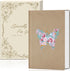 Embroidered A5 Hardcover Journal for Women, College Ruled Notebook with Gift Box, Butterfly Floral Design for Writing
