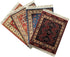 Inusitus 4-Pack Oriental Rug Mouse Pads Mini Carpet Style Mousepads with Fringe, Non-Slip
