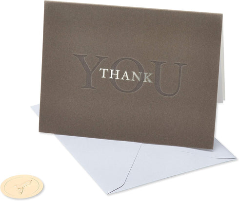 Papyrus Thank You Cards with Envelopes - Business (2-Count)