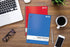 Better Office Products 24 Pack Spiral Notebooks, 1-Subject, College Rule, 70 Sheet, 8 x 10.5 inches, Assorted Colors