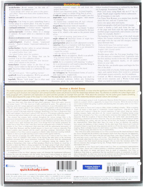 Quickstudy Reference Guide (222873)