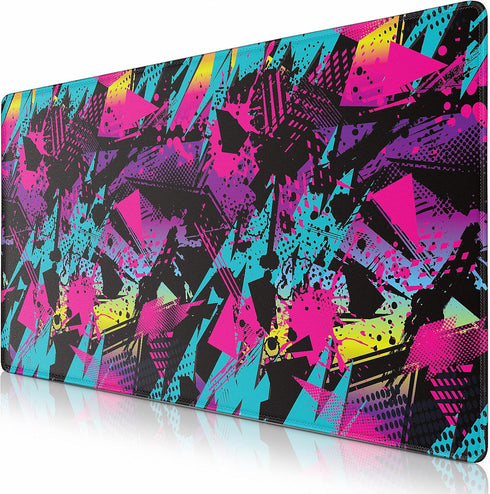Canjoy Gaming Mouse Pad, Extended XXL 31.5x15.7inch Large Computer Keyboard Mat with Non-Slip Base and Stitched Edge