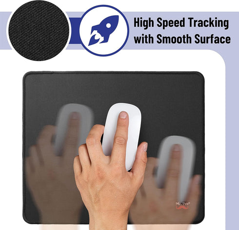 Mr. Pen Mouse Pad, 12.5"x10.5", 2 Pack, Mouse Pads for Wireless Mouse, Gaming, Computer, Laptop