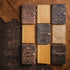 moonster Lined Journal Notebook Paper for Refillable Leather Journals, 8.25 x 5.75, 320 Pages, Premium Milled Inserts A5