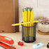 Mr. Pen Jumbo Pencils for Preschoolers, 10 Big Pencils and 1 Sharpener, Fat Pencils for Kindergarten Supplies