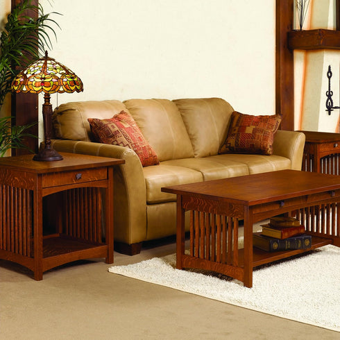 Woodcraft Project Paper Plan To Build Mission Coffee And End Table -