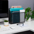 Mind Reader Vertical File Storage, Desktop Organizer, Workspace, Office, Metal Mesh, 12.5" L x 3.75" W x 11.5" H, Black by Mind Reader