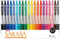 Zebra Gel Ballpoint Pen Sarasa Clip - 0.5 mm 20 Color Set for Vibrant Writing