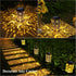 Toodour Solar Lantern Outdoor, Hanging Solar Outdoor Lights Garden Decor, Waterproof Hollow Out Retro Metal Moon