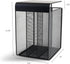 Safco Onyx Hanging Desktop Organizer with 3 Vertical Trays for Under-Desk Storage