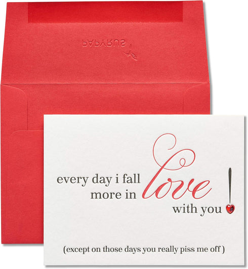 Papyrus Funny Anniversary Card (Totally Hot)