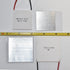 Indium Sheet Foil Thermal Interface Pad Paste Substitute, Pure Indium Metal (40 * 40 mm, Single)