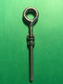 US Stainless 2 Pieces M8 Eye Bolt - 8mm x 100mm, Stainless Steel 316 Marine Grade