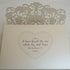 Dekali Designs Wedding Pop Up Card for Couples - Christian Card with Envelope and Bible Verse About Love (White - 5x7