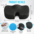 Viarous Gel Memory Foam Seat Cushion for Office Chair - Ergonomic Coccyx Cushion for Car Seat, Desk Chair & Wheelchair