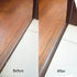 Floor Transition Strip, Self-Adhesive Cover Strips for Vinyl Flooring, Minimalism Oak Wood Grain Design 78.7in (5cm,
