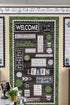 Teacher Created Resources Fun Size Vertical Black Wood Better Than Paper Bulletin Board Roll