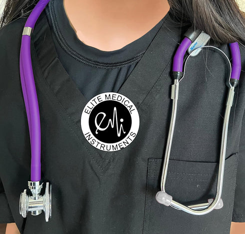 Premium Dual Head Stethoscope in Purple for Healthcare Professionals