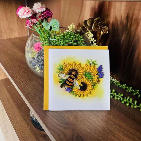 Quilling Cards, handmade card, quilled cards with Dedicated Paper, quilling birthday cards for women or all occasions: