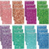 Glenmal 24 Pack Spiral Small Notebooks, 3.9 x 2.4 Inch, Prism Glitter Pocket Notepad, Assorted Colors, Mini Top Bound