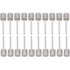 20Pcs Diamond Grinding Bits, Diamond Coated Burr Mounted Point, 12mm Cylinder Head, 1/8 Shank, 45mm Long