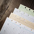 Rite in the Rain Weatherproof Loose Leaf Paper, 4.625" x 7", 32# Tan, Universal Pattern, 100 Sheet Pack