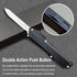 5PCS #60 Caressolove Automatic Scalpel Pocket Knife, Small Auto Retractable Knife Push Button, Mini Razor Blades
