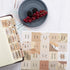 DiverseBee Laminated Bible Tabs, Large Print Bible Journaling Supplies, 66 Tabs with 11 Blank Tabs - Cappuccino Theme