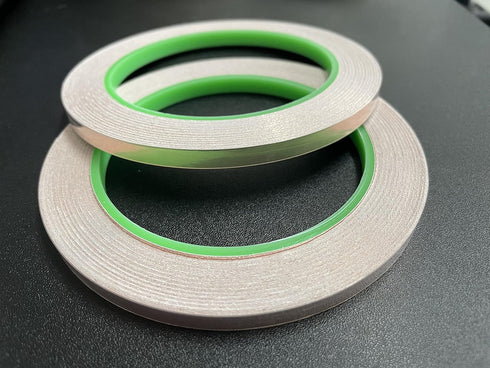 monochef 2pcs Copper Tape - Double-Sided Conductive Copper Foil Tape for EMI Shielding, Stained Glass, Electrical