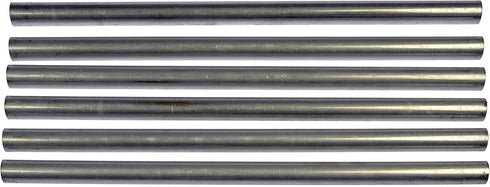 Dorman 800-634 12 In. Straight Rigid Aluminum Tubing, 5/8 In. OD, 6 Pack Universal Fit