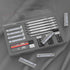 Mr. Pen Metal Mechanical Pencil Set, 5 Sizes, 0.3, 0.5, 0.7, 0.9, 2mm for Sketching and Drafting