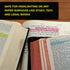 U.S. Office Supply Bible Safe Gel Highlighters, Pack of 12, 6 Neon Yellow and 6 Colors, Won't Bleed or Fade, Study Guide