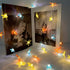40 8 LED Dragonfly Decorative String Lights Battery Operated Modes with Remote Control for Wedding, Party, Festival