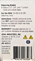 Ideal Industries 35-097 Twist-a-Nut Deburring Tool Blade, Pack of 2