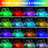 49Ft 18 150 Nazuwke LED Rope Lights for Outside, Colors Changing Outdoor Fairy String Lights with Remotes, Waterproof
