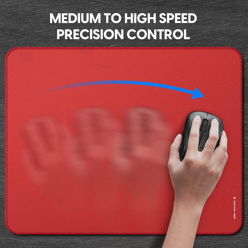 Pulsar - Paracontrol L Esports Level Premium Gaming Mouse Pad V2, Medium to High Speed Pad, Stitched Edge Durable